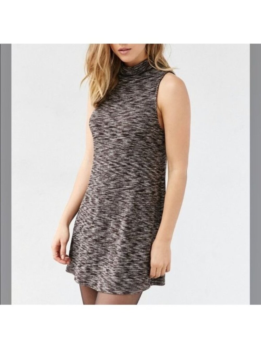 Urban Outfitters Silence & Noise Mock Neck Tunic Dress Size Small NEW